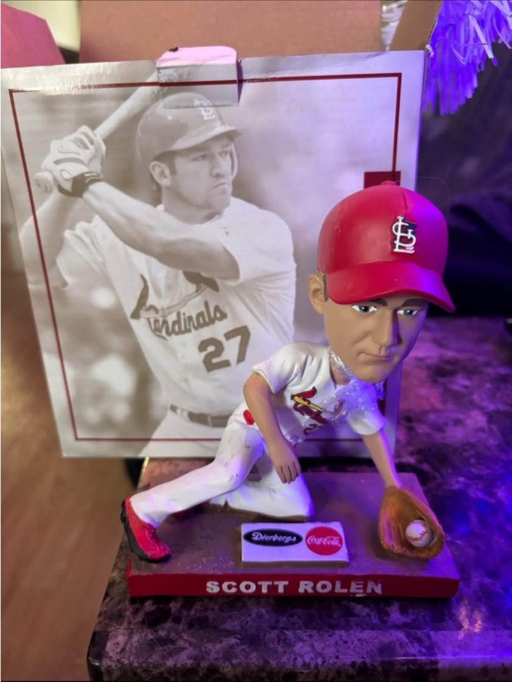 Scott Rolen St. Louis Cardinals Bobblehead - Red Cap & White Uniform